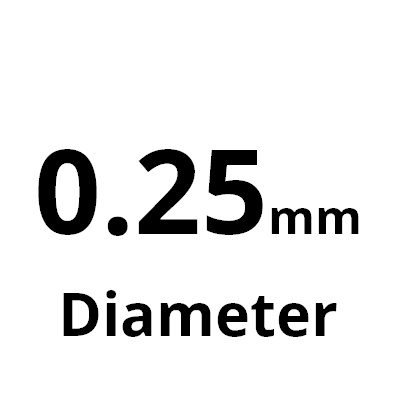 0.25mm Thermocouples isolés minéraux à réponse rapide ANSI