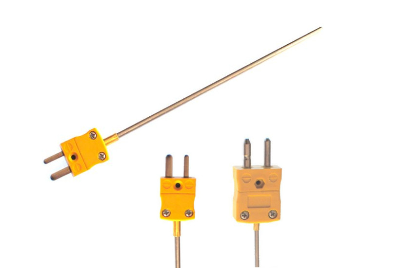 Thermocouple  isolation minrale ANSI avec prise miniature ou standard