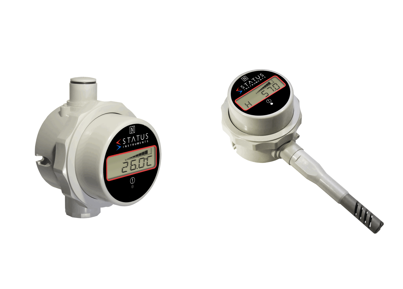 Temperature, Humidity, Pressure & mA/Voltage Gauges with Displays