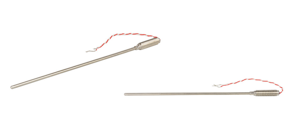 Thermocouple isol minral JIS avec pot filet et 100 mm de plomb JIS torsad double isol PFA - Type K