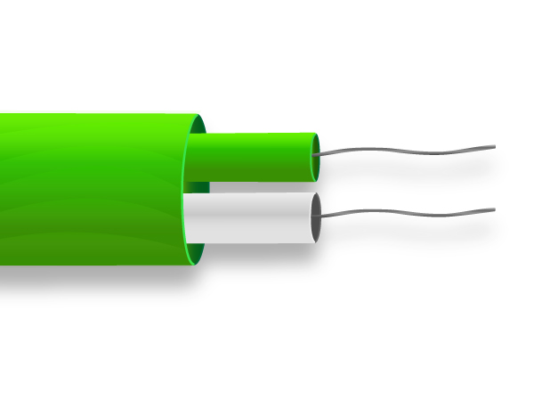 PFA Flat Pair Thermocouple Cble / Fil IEC