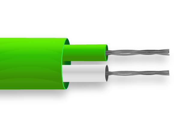 Cble / fil thermocouple isol en PTFE IEC