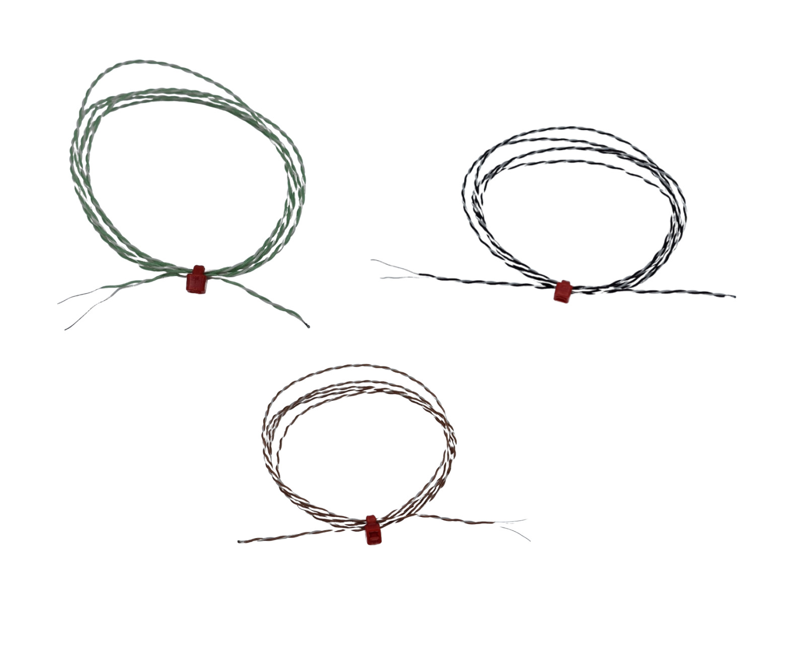 Thermocouple  jonction expose IEC double torsad isol PFA avec queues nues