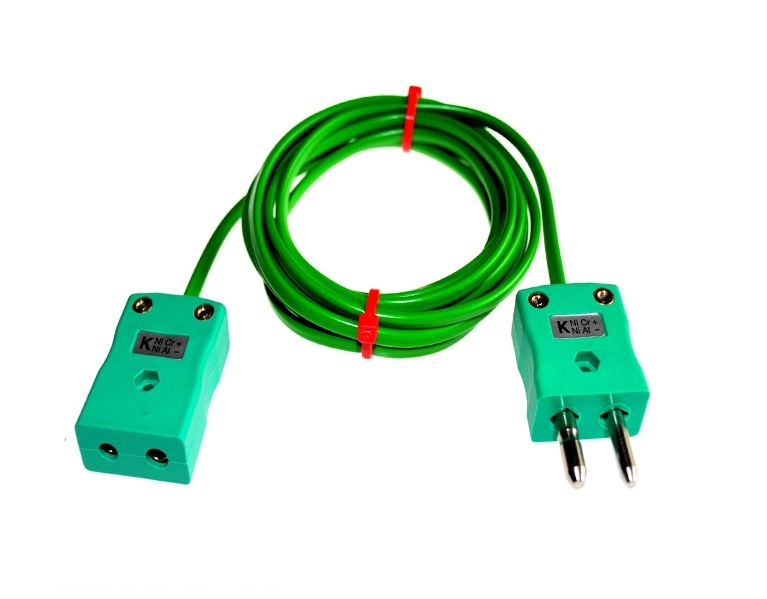 Rallonges avec fiches et prises de thermocouple IEC 