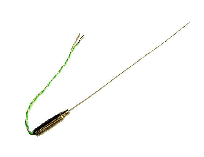 Thermocouple Fast Respsone de 0,5 mm de diamtre avec pot filet et queues IEC Type K