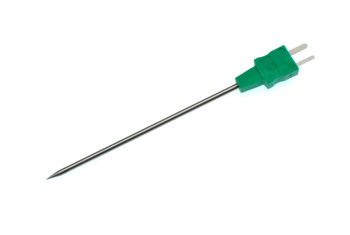 Sondes thermocouple de style pointe daiguille CEI avec prise miniature moule