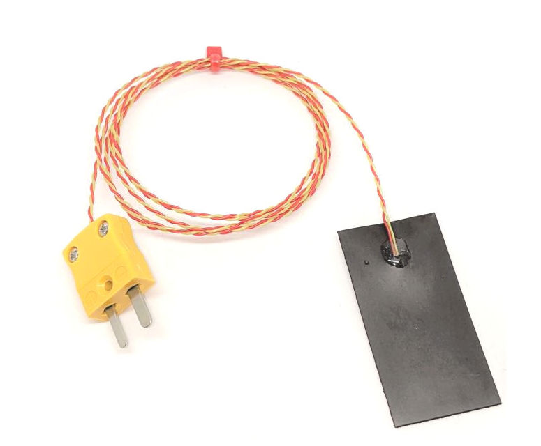 Thermocouple  bande magntique ANSI de type K, isol PFA avec prise miniature