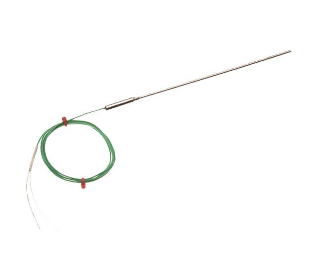 Thermocouple  isolation minrale CEI avec joint de cuve uni et 1 m de plomb CEI isol PFA - Type K