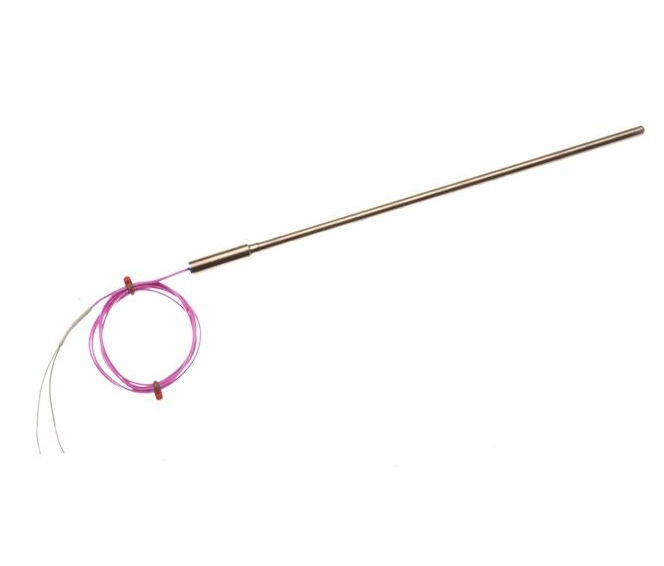 Thermocouple  isolation minrale CEI avec joint de cuve ordinaire et 1 m de plomb CEI isol PFA - Type N