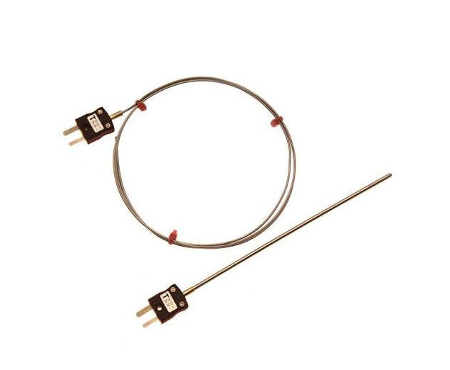Thermocouple  isolation minrale IEC avec fiche miniature de type T
