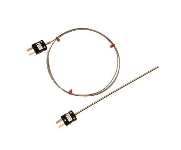 Thermocouple  isolation minrale IEC avec fiche miniature de type J