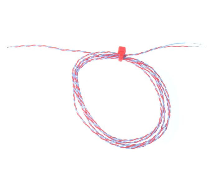 Thermocouple  jonction expose isol ANSI PFA avec queues nues - Type T