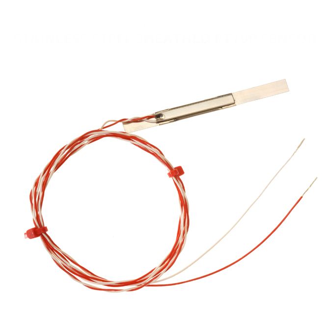 Capteur Pt100 gain en acier inoxydable - Type PRT