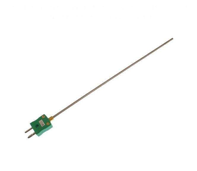 Thermocouple  isolation minrale CEI avec prise standard - Type K