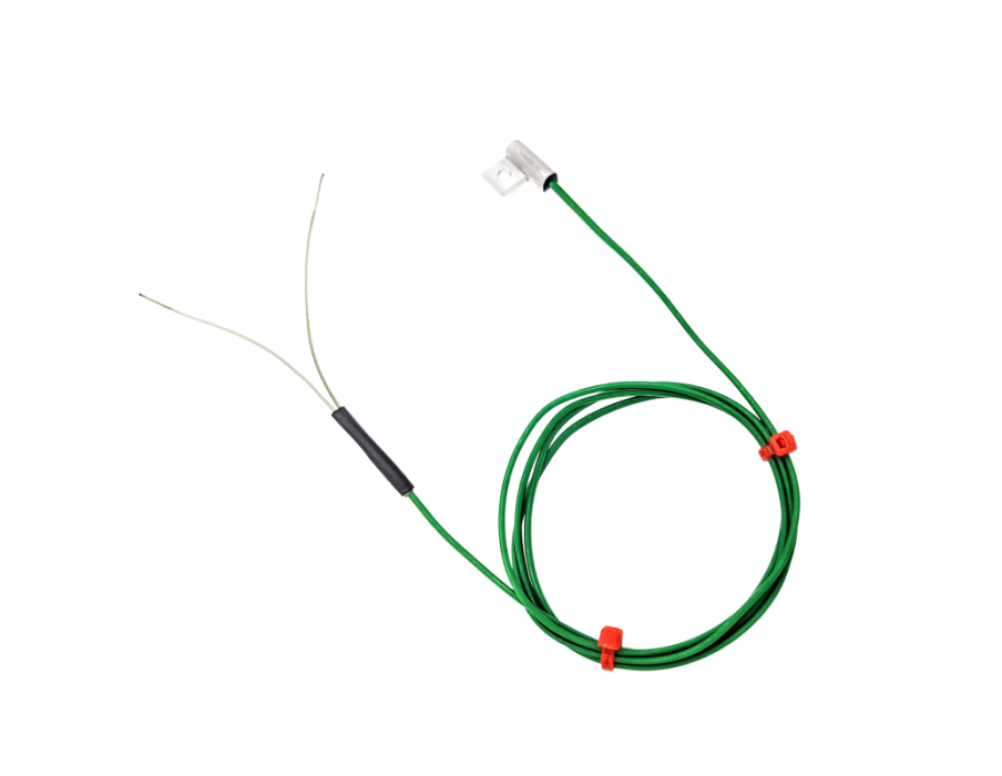 Capteur  thermocouple IEC de type K  montage en surface avec terminaison  queue nue