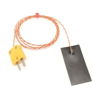 Thermocouple  bande magntique ANSI de type K, isol PFA avec prise miniature - 1M