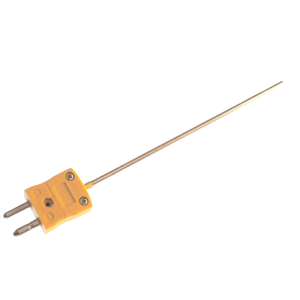 Thermocouple  isolation minrale ANSI - Type K avec prise standard - 1,5 mm x 1000 mm