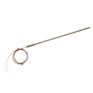 Thermocouple isol minral IEC avec joint de pot uni et 1 m de plomb IEC isol PFA - Type T - 6,0 mm x 2000 mm