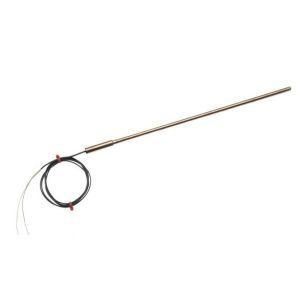 Thermocouple  isolation minrale CEI avec joint de cuve ordinaire et 1 m de plomb CEI isol PFA - Type J - 1,0 mm x 250 mm