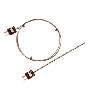 Thermocouple  isolation minrale CEI avec prise miniature - Type T - 1,0 mm x 250 mm