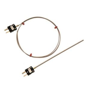 Thermocouple  isolation minrale CEI avec fiche miniature - Type J - 1,0 mm x 500 mm