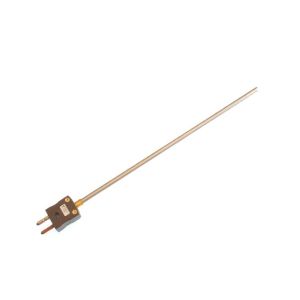 Thermocouple  isolation minrale IEC avec prise standard - Type T - 1,5 mm x 500 mm