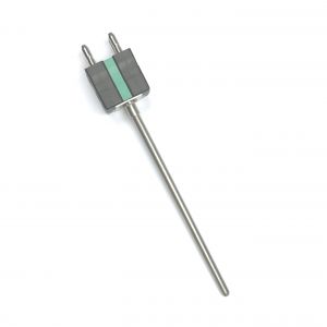 Thermocouple double  isolation minrale avec prise duplex standard de type K
