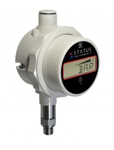 État DM650PM - Indicateur de pression et de température de 0 à 30 bars monté sur le côté avec enregistrement de données, alarme et messagerie