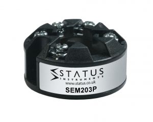 État SEM203 / P Transmetteur de température RTD en tête