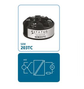 Transmetteur de temprature  bouton-poussoir SEM203 / TC dtat