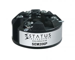 Status SEM206P - Transmetteur de température programmable PC, adapté aux capteurs Pt100