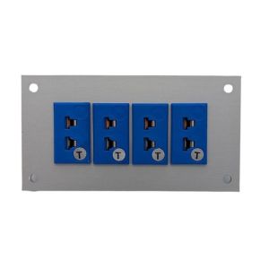 Connecteur de thermocouple Panneau en aluminium avec prises miniatures ANSI de type T