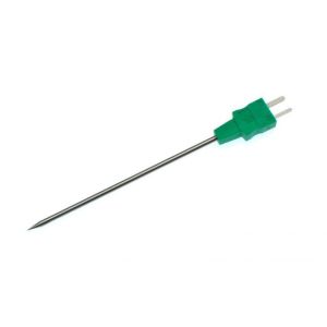 Sonde thermocouple  pointe daiguille CEI avec prise miniature moule - Type K - 110mm
