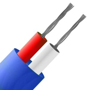 Cble / fil de thermocouple  paire plate isol PFA de type K (JIS)