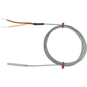 Thermocouple de terre fabriqu ANSI en tube en acier inoxydable, fibre de verre acier inoxydable Cble tress - Type K