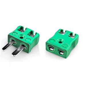 Miniature Quick Wire Connector Thermocouple Plug & Socket IM-K-MQ + FQ Type K IEC