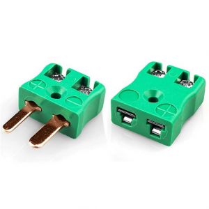 Miniature Quick Wire Thermocouple Connector Plug & Socket AM-R / S-MQ + FQ Type R / S ANSI