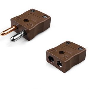 Plug standard de connecteur de thermocouple - Socket IS-T-M-F Type T IEC