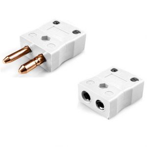 Plug standard de connecteur de thermocouple - Socket IS-CU-M-F Type CU IEC