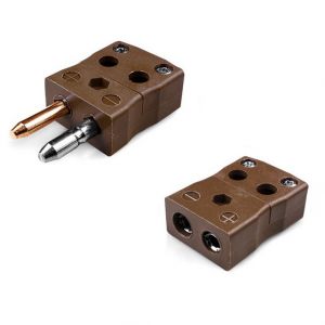 Plug de connecteur de thermocouple de fil rapide standard - Socket IS-T-MQ-FQ Type T IEC