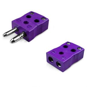 Plug de connecteur de thermocouple de fil rapide standard - Socket IS-E-MQ-FQ Type E IEC