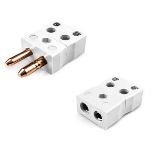 Plug de connecteur de thermocouple de fil rapide standard - Socket IS-CU-MQ-FQ Type CU IEC