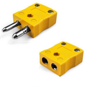 Connecteur thermocouple standard Plug & Socket AS-K-M+F Type K ANSI