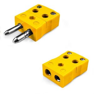 Plug de connecteur de thermocouple de fil rapide standard - Socket AS-K-MQ-FQ Type K ANSI