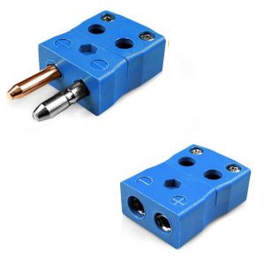 Plug de connecteur de thermocouple de fil rapide standard - Socket AS-T-MQ-FQ Type T ANSI