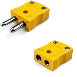 Plug standard de connecteur de thermocouple - Socket JS-J-M-F Type J JIS