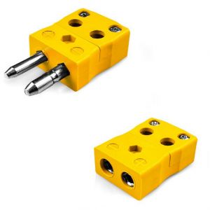 Standard Quick Wire Thermocouple Connecteur Quick Wire Plug - Socket JS-MQ-FQ Type J JIS