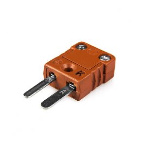 Connecteur thermocouple miniature à haute température MTC-K-M-HTP Plug Type K