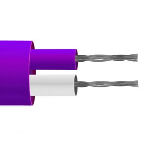 Type E PFA Insulated Flat Pair Thermocouple Câble / Fil (IEC)