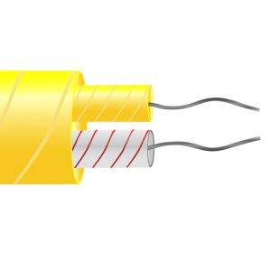  Type K Câble / fil plat isolé en fibre de verre (ANSI)